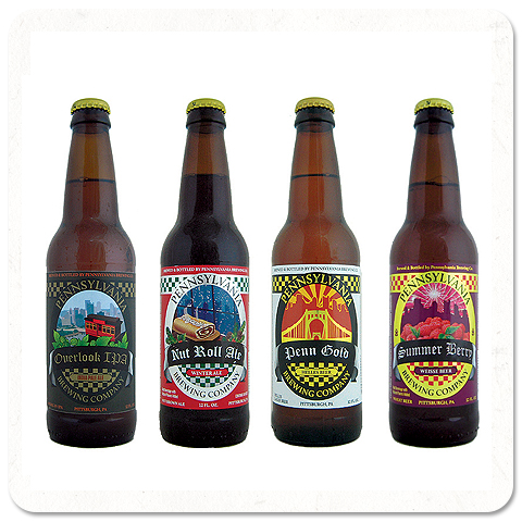 Penn Brewery Bottle Label Designs