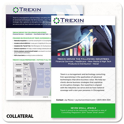 Trexin print collateral